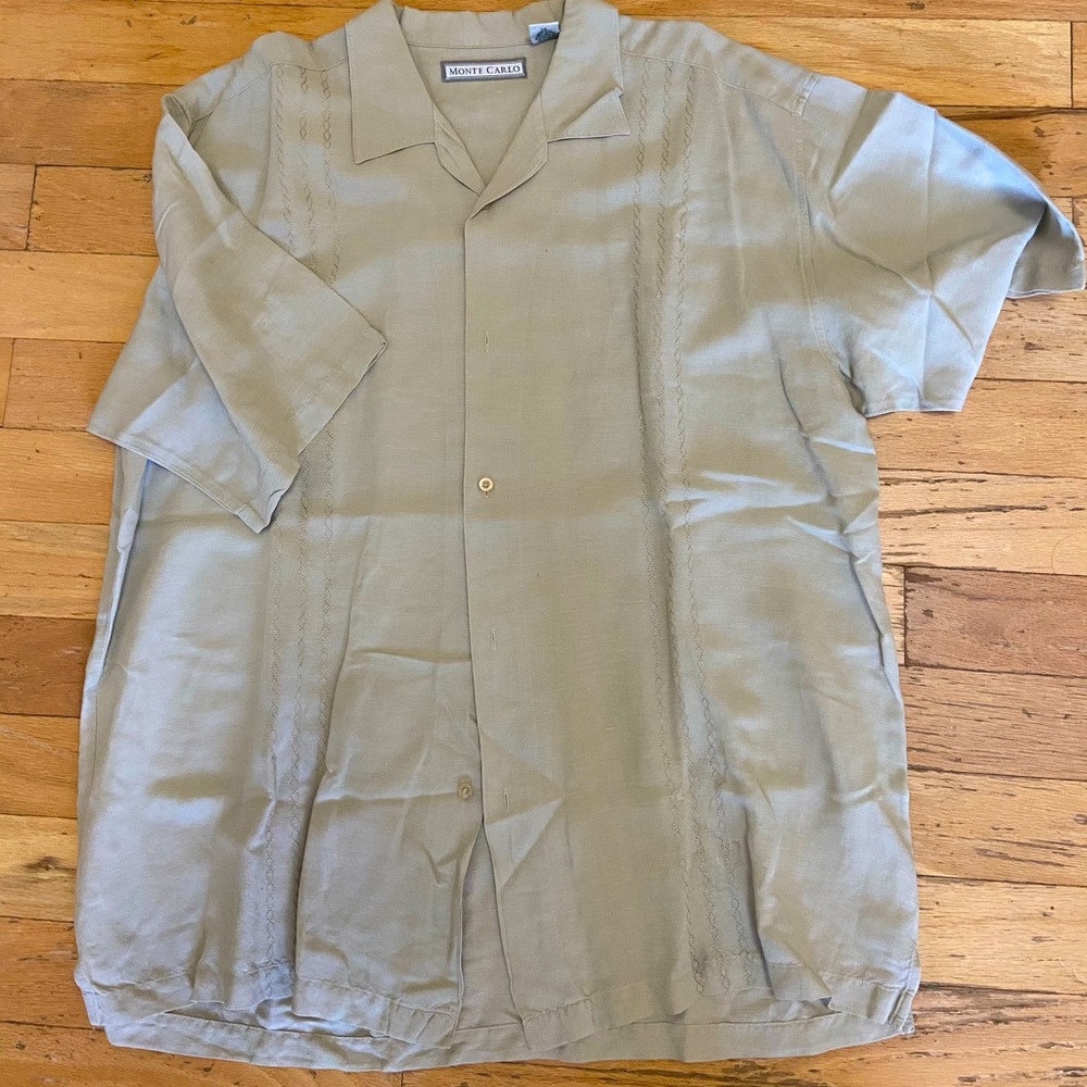 Men’s shirt Monte Carlo Guayabera XL